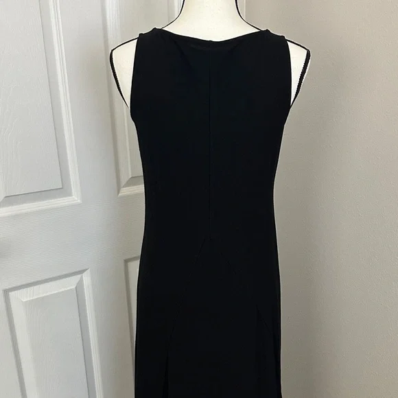 Eileen Fisher Black Maxi Dress - Picture 5 of 10